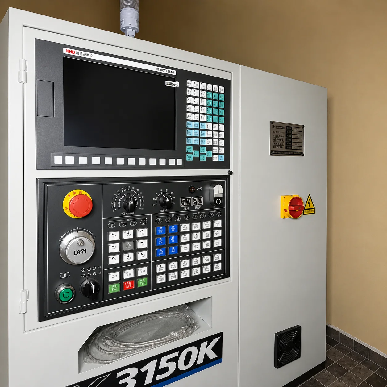 Panel de control CNC